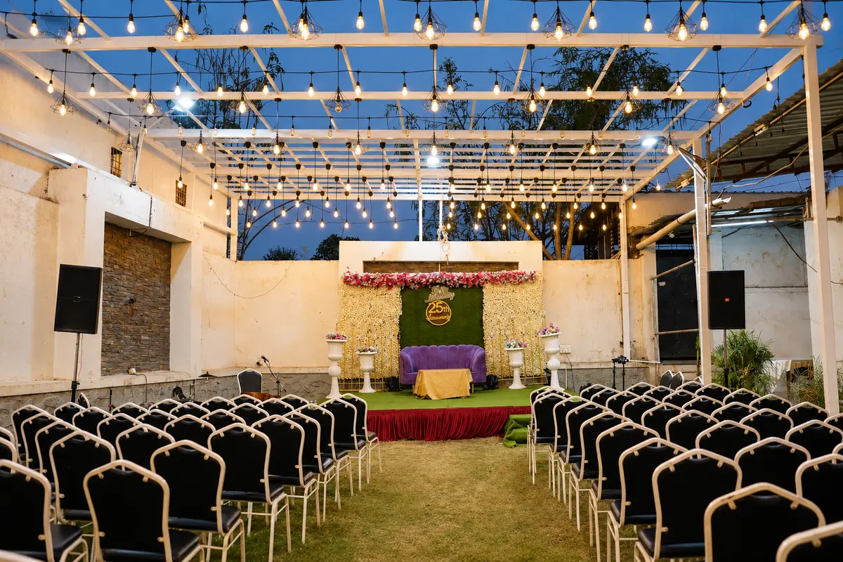 Wedding and party lawn
