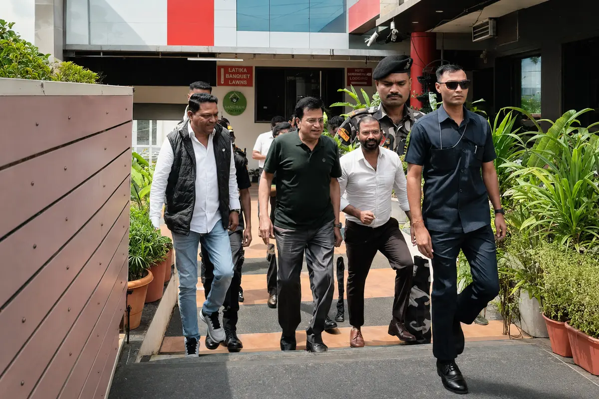VIP guest visit at Hotel Sangram Palace